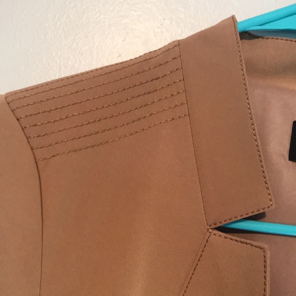 W by Worth 2 piece Camel Work Wear Pantsuit NWT - Picture 5 of 16